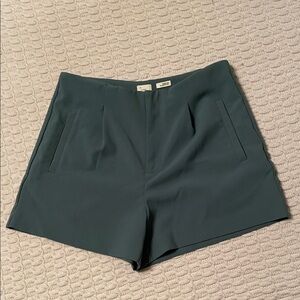 a new day Dark Green High Waist Women's Shorts